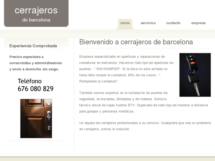 www.cerrajerosdebarcelona.com