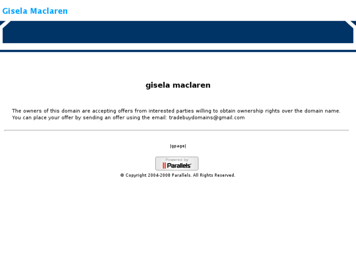 www.giselamaclaren.net