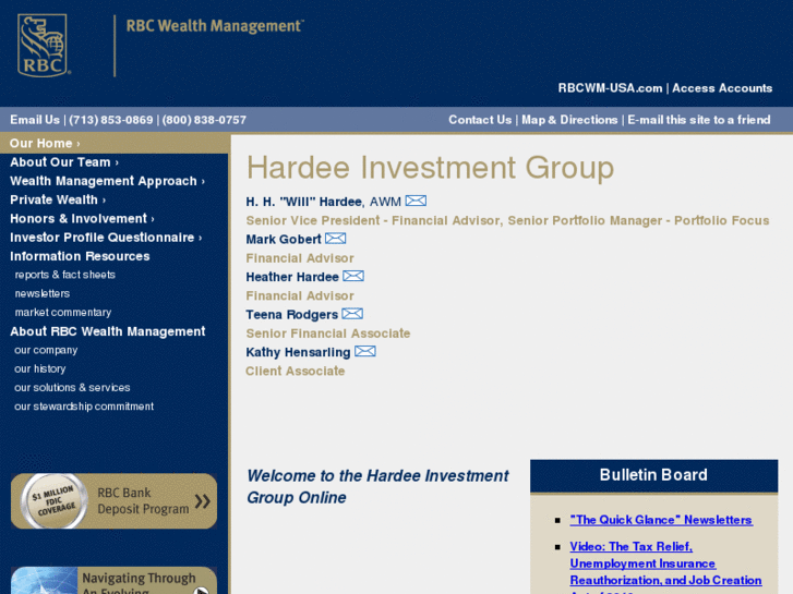 www.hardeeinvestmentgroup.com