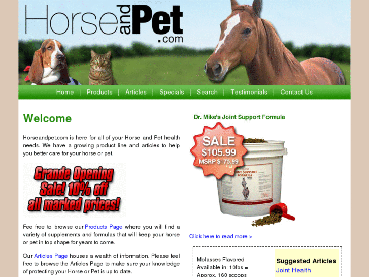 www.horseandpet.com