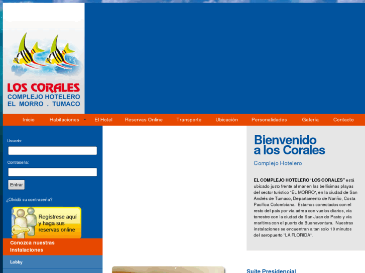 www.hotelloscorales.com