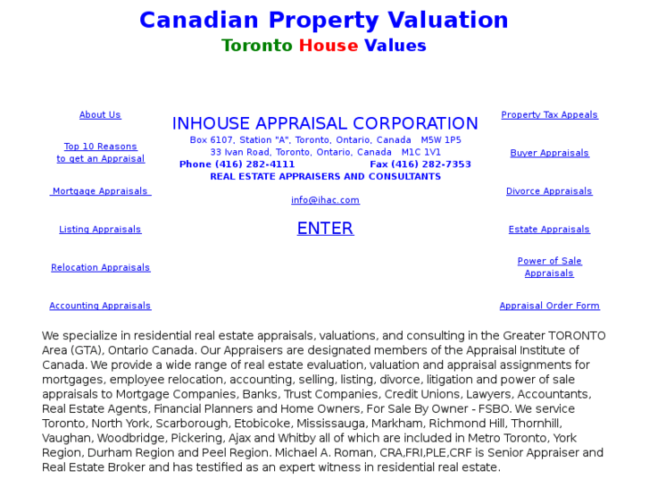 www.inhousevaluations.com