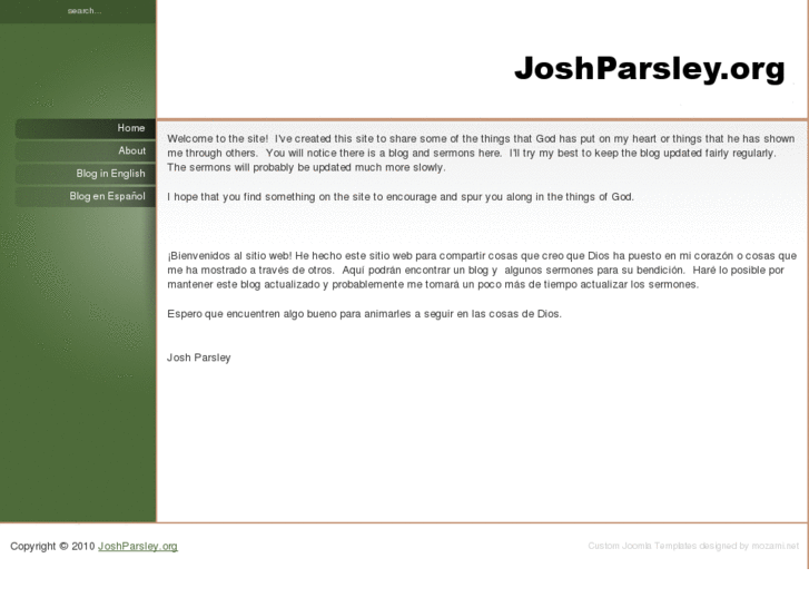 www.joshparsley.org