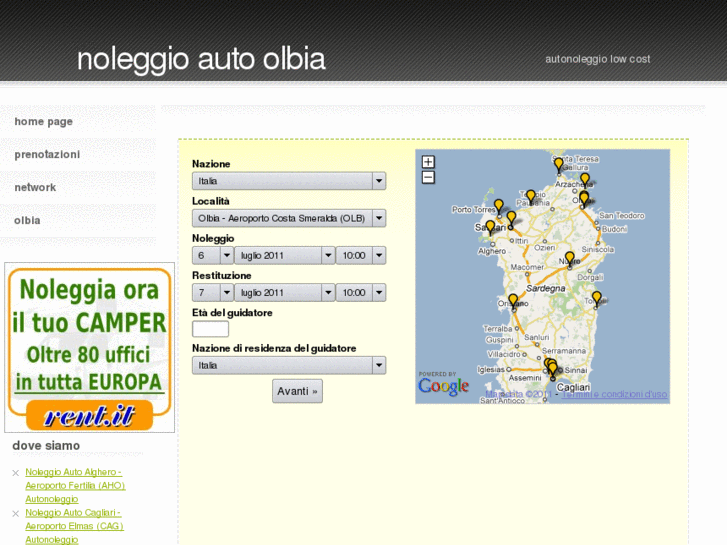 www.noleggioautoolbia.it