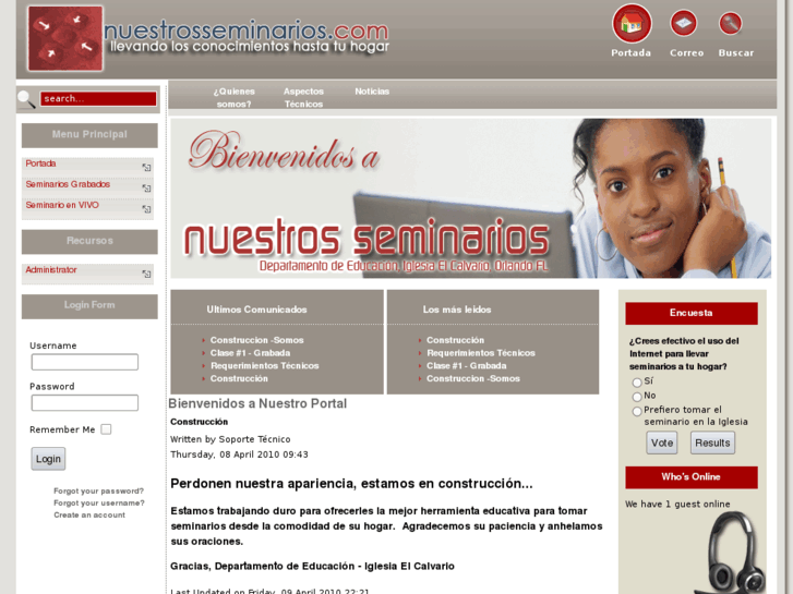 www.nuestrosseminarios.com