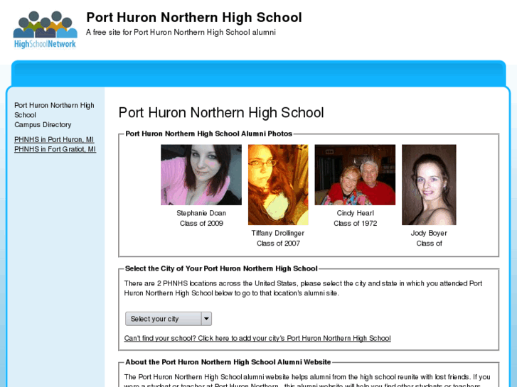 www.porthuronnorthernhighschool.org