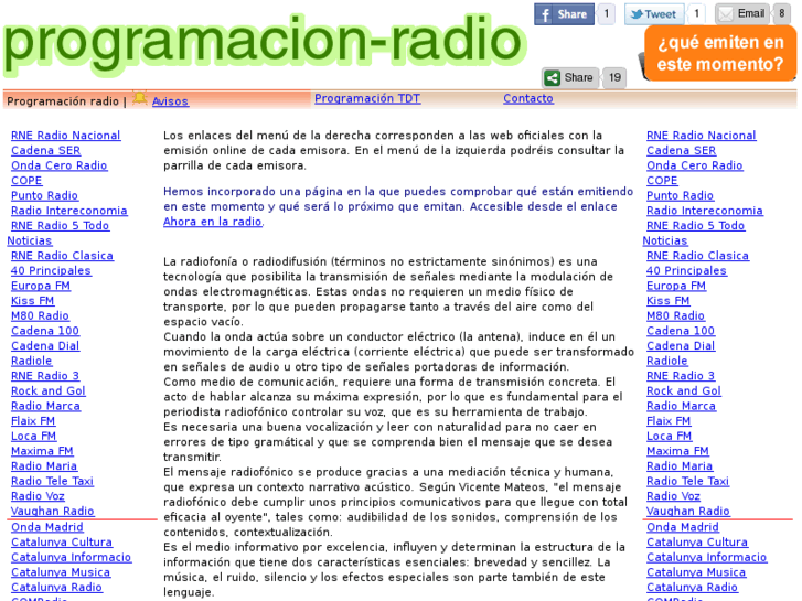 www.programacion-radio.com