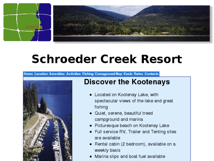 www.schroedercreekresort.com