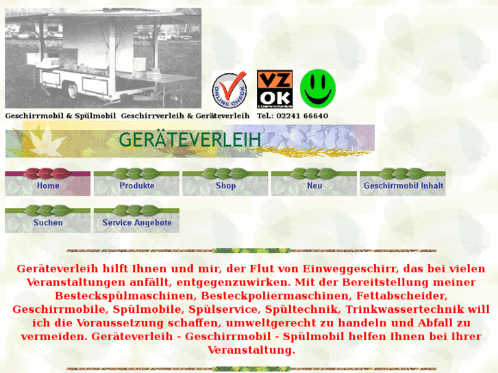 www.geraeteverleih.eu