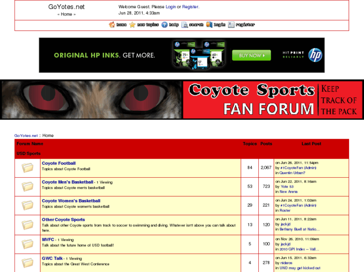 www.goyotes.net