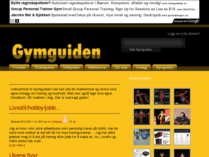 www.gymguiden.no