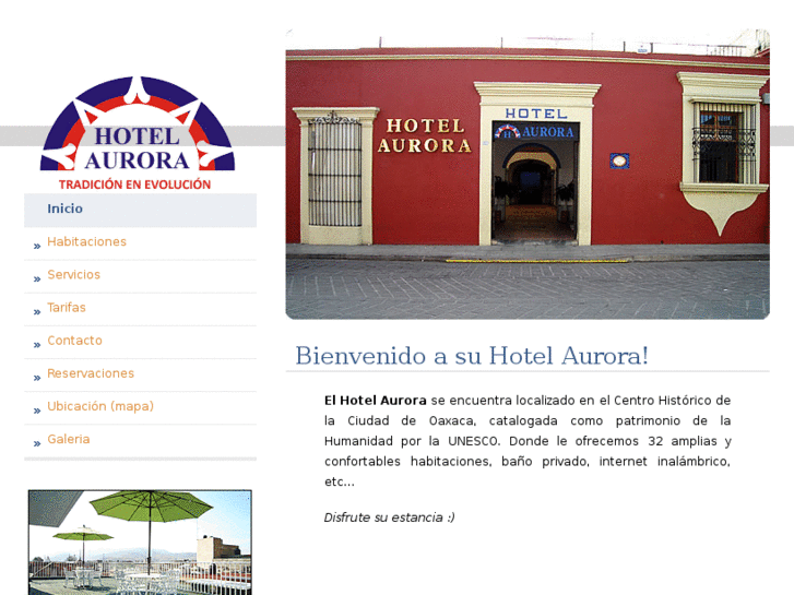 www.hotelauroraoaxaca.com