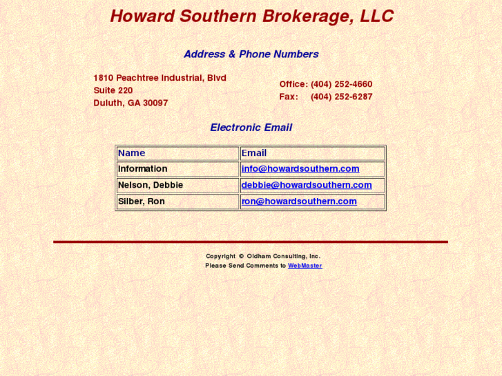 www.howardsouthern.com