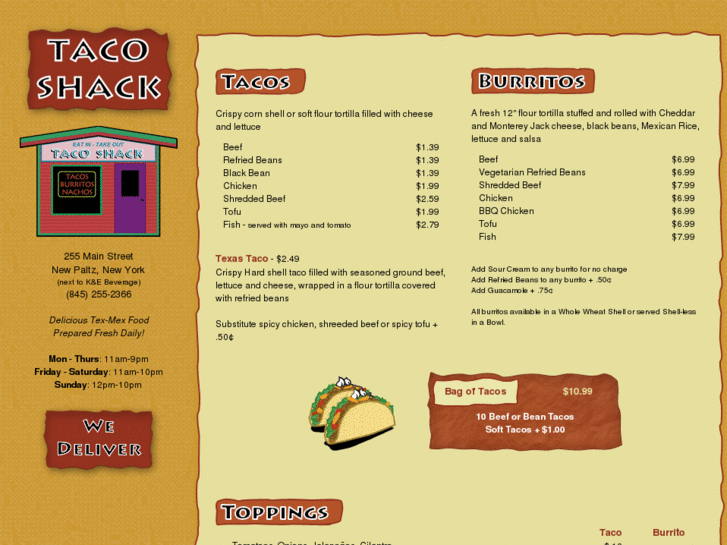 www.tacoshackonline.com