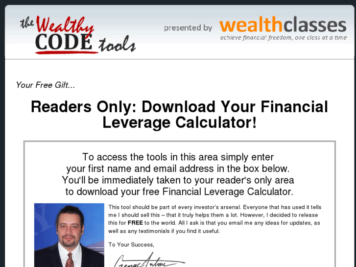 www.thewealthycodetools.com