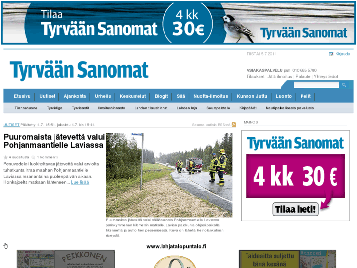 www.tyrvaansanomat.fi