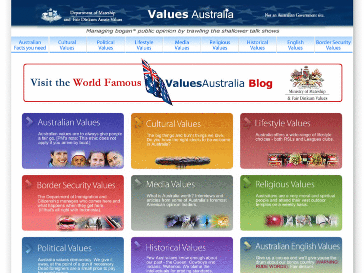 www.valuesaustralia.com