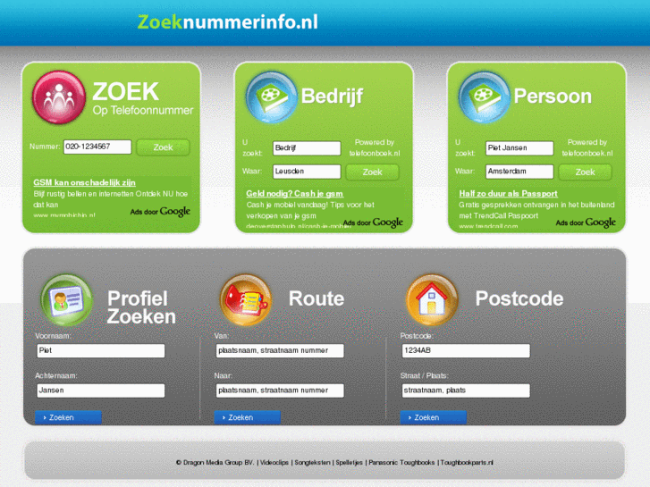 www.zoeknummerinfo.nl