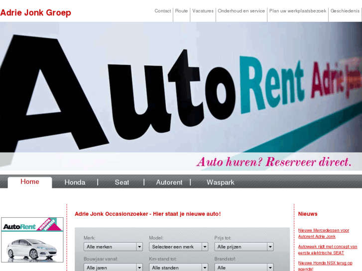 www.autorentadriejonk.nl