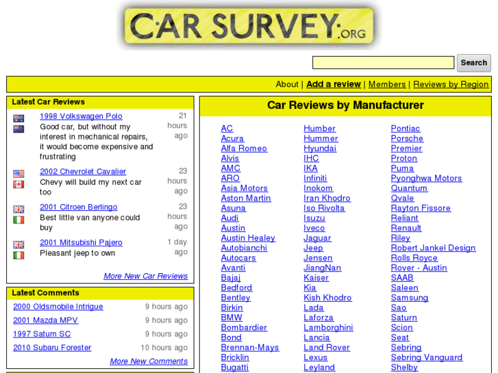 www.carsurvey.org