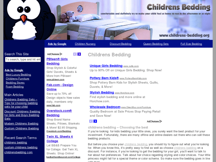 www.childrens-bedding.org