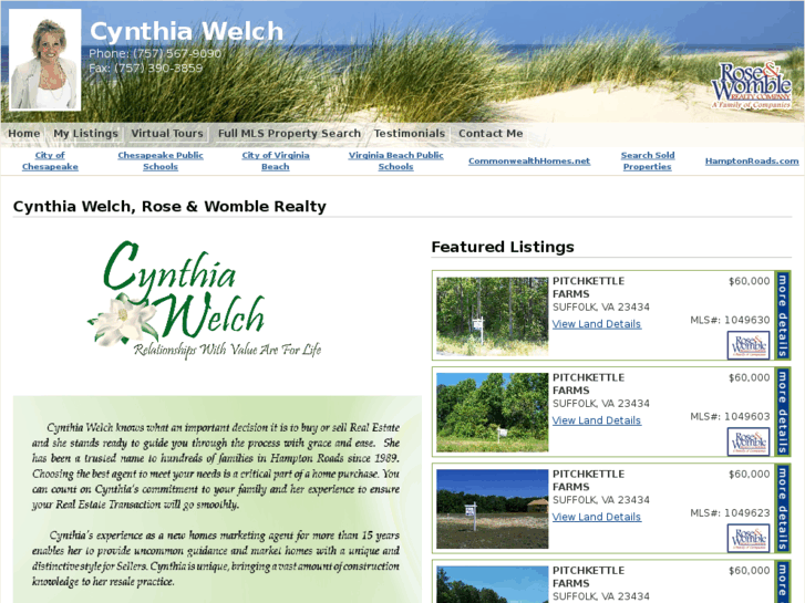 www.cynthiawelch.com