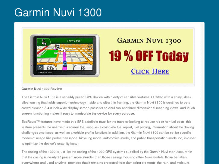 www.garminnuvi1300.net