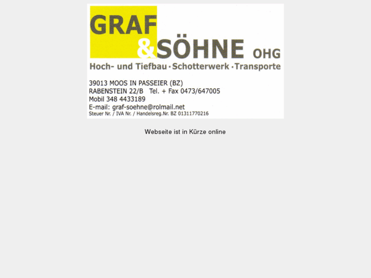 www.graf-soehne.com