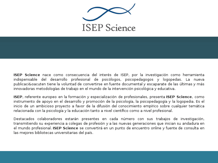 www.isepscience.com