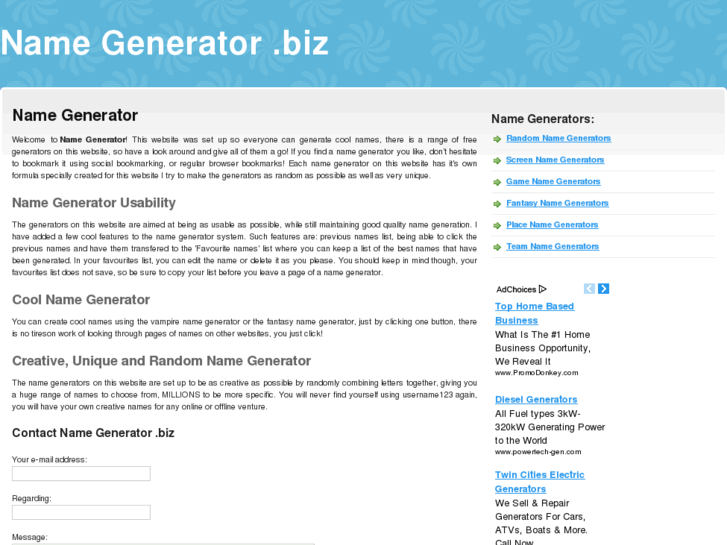 www.namegenerator.biz