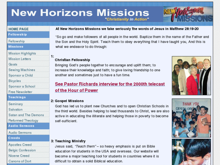 www.newhorizonsmissions.com