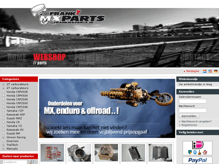 www.webshopfrankmxparts.com