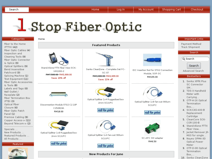 www.1stopfiberoptic.com