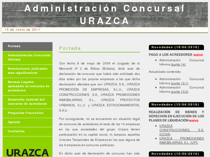 www.administracionconcursalurazca.com