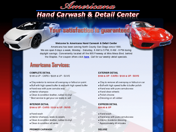 www.americanacarwash.com