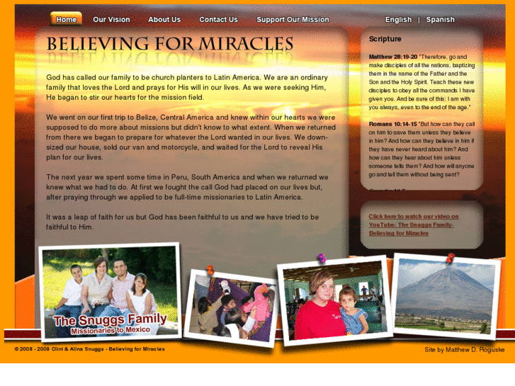 www.believingformiracles.com