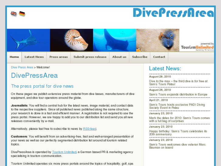 www.divepressarea.com