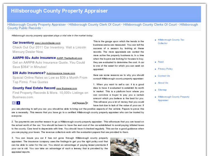 www.hillsboroughcountypropertyappraiser.info