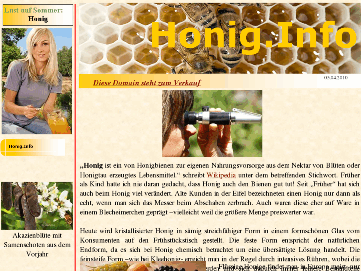 www.honig.info