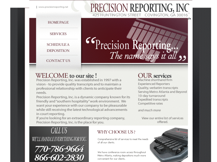 www.precisionreporting.net