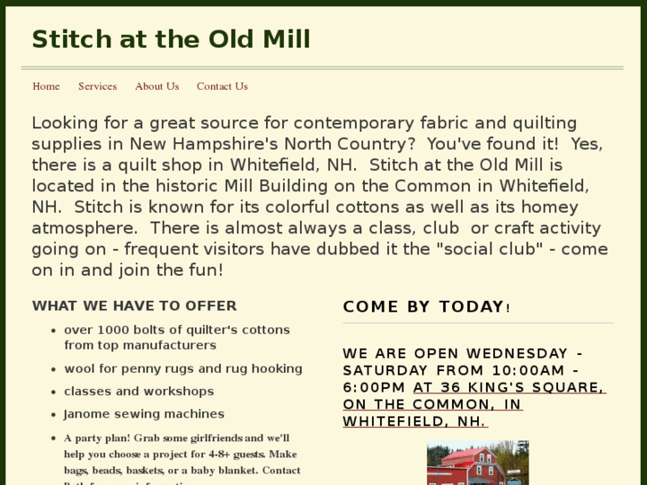 www.stitchattheoldmill.com