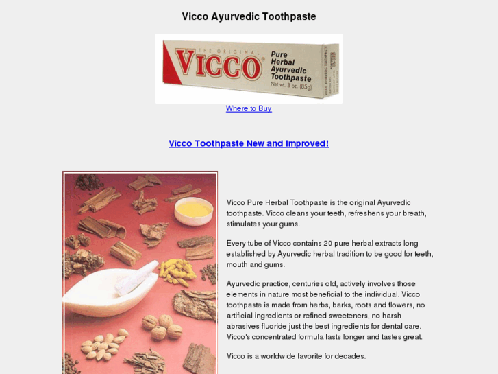 www.viccotoothpaste.com