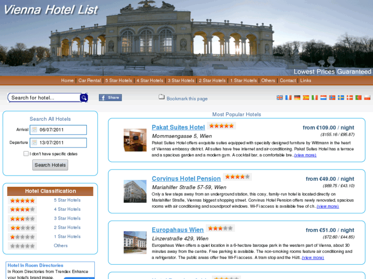 www.viennahotellist.com