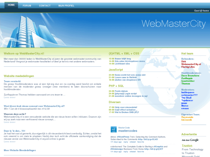 www.webmastercity.nl
