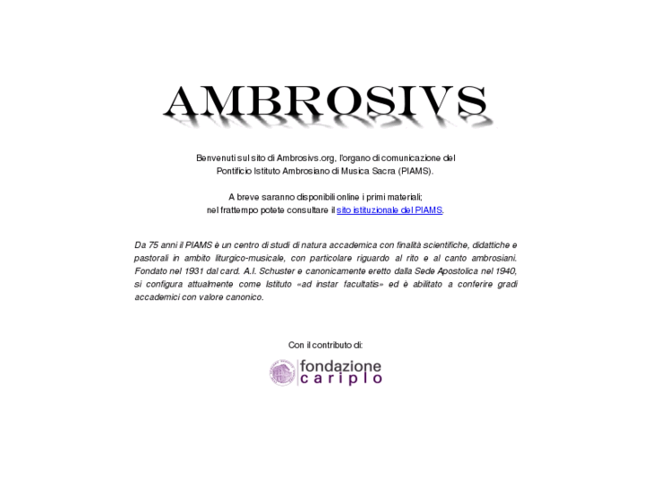 www.ambrosivs.org