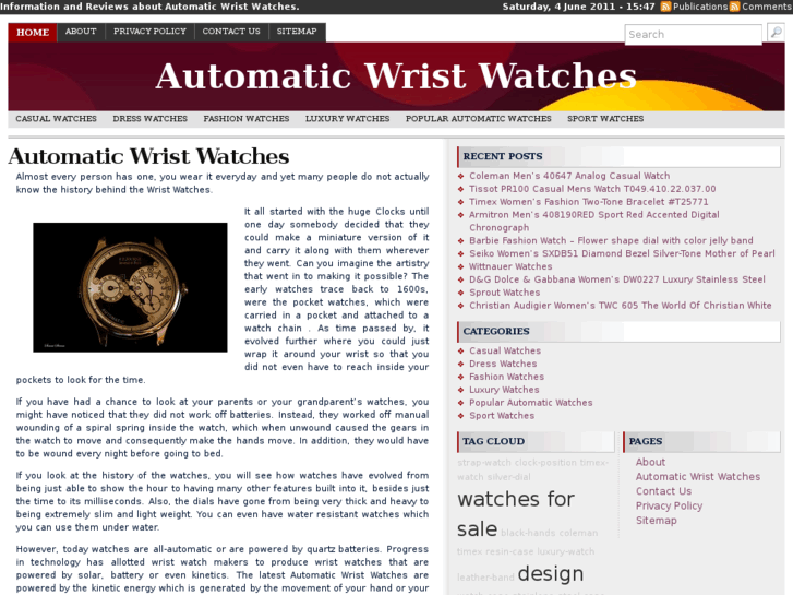 www.automaticwristwatches.info