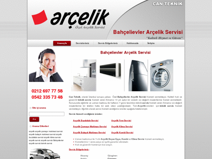 www.bahcelievlerarcelikservisi.com