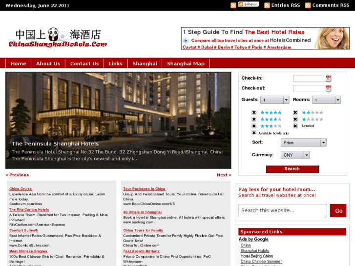 www.chinashanghaihotels.com