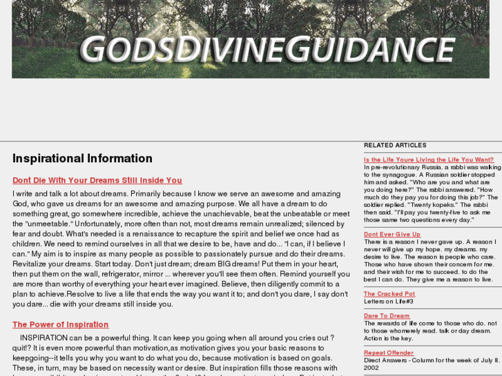 www.godsdivineguidance.com