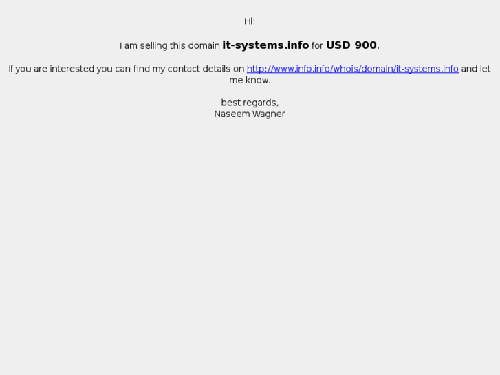 www.it-systems.info